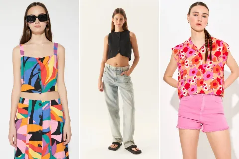 5 tops súper cancheros para sumar a tus looks de verano 5 tops para que sumes a tus looks de verano.