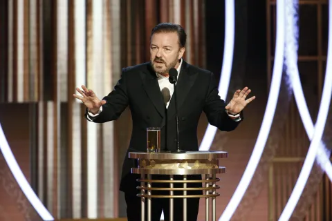 El polémico monólogo de Ricky Gervais en los Golden Globes sobre Jeffrey Epstein y Hollywood El día en que Ricky Gervais acusó a Hollywood por su amistad con Jeffrey Epstein.