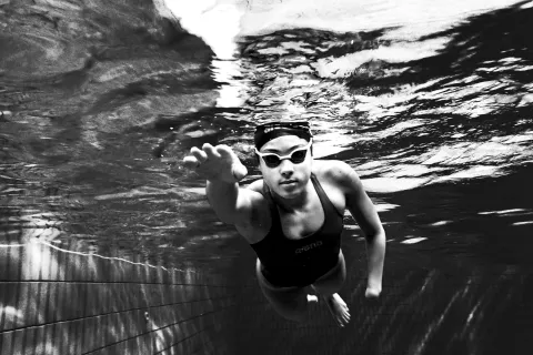 Deportistas con discapacidad: historias que admiramos contadas en fotos Daniela Giménez, natación paralímpica. C.A.B.A. Marzo 2016.