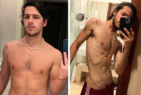 La increíble transformación del elenco de La Sociedad de la Nieve: el antes y después en fotos Antes y después de los actores de La sociedad de la nieve al filmar la película.