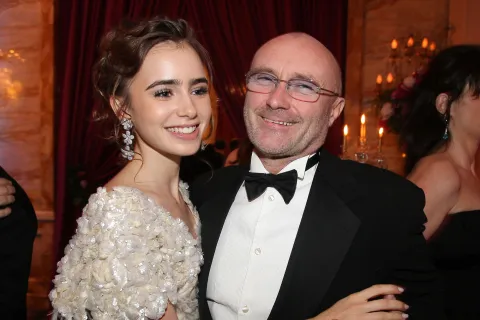 El tierno mensaje de Lily Collins para su papá, Phill Collins, por su cumpleaños El tierno mensaje de Lily Collins para su papá, Phill Collins, por su cumpleaños.