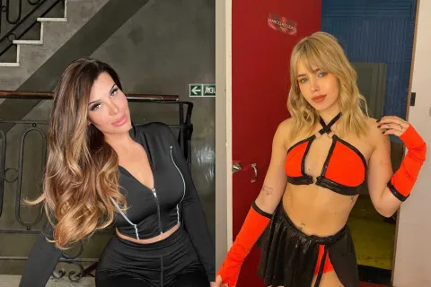 Charlotte Caniggia discutió con Coti Romero y quedó eliminada del certamen Charlotte Caniggia discutió con Coti Romero y quedó eliminada del certamen