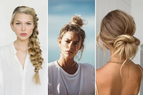 4 peinados súper fáciles y cancheros que son ideales para el verano 4 peinados súper fáciles e ideales para el verano.