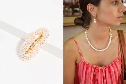 Tendencia pearlcore: 6 accesorios con perlas para sumar a tus looks 6 accesorios para sumar perlas a tus looks.