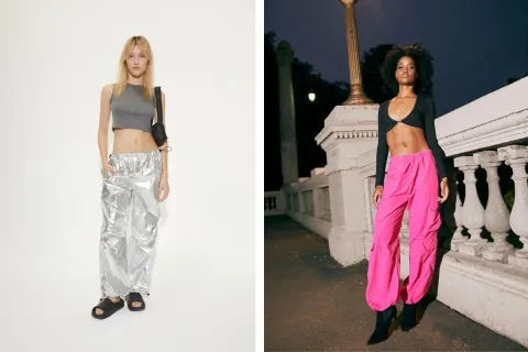 Parachute pants: 6 diseños de marcas locales para sumarte a este estilo súper cómodo Los pantalones parachute se vienen en los colores más variados para sumar a tus looks urbanos.