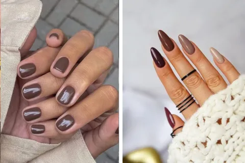 Maroon nails: así es la tendencia de nail art que estará súper de moda el próximo otoño Maroon nails: inspirate con estos diseños y sumate a la tendencia de las uñas en la gama del marrón.