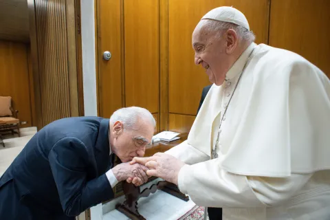 Martin Scorsese se reunión con el Papa Francisco: sobre qué hablaron Martín Scorsese se juntó con el Papa Franscisco.