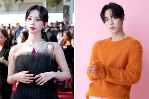 Quiénes son Karina, de Aespa, y Lee Jae-wook: los protagonistas del romance del momento Karina, del grupo Aespa, y el actor Lee Jae-wook