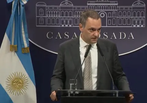 El Gobierno confirmó que cerrará el Inadi Manuel Adorni, vocero de Javier Milei.