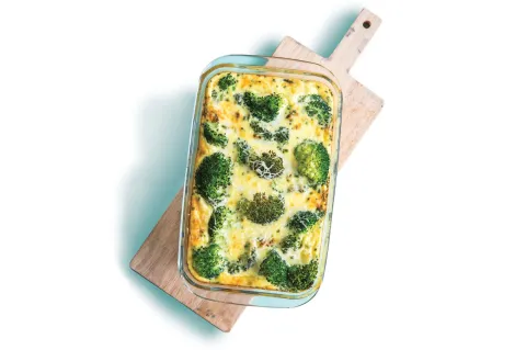 En solo 10 minutos podés hacer esta frittata de brócoli que queda espectacular Paso a paso para hacer frittata de brócoli.