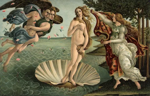 Ataque al arte: activistas climáticos vandalizaron El nacimiento de Venus, de Botticelli “Nacimiento de Venus” de Botticelli.