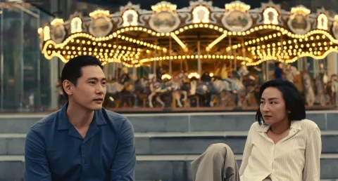 Past Lives en Netflix: por qué hay que ver la gran película romántica de Celine Song Vidas pasadas está protagonizada por Greta Lee, Teo Yoo y John Magaro.