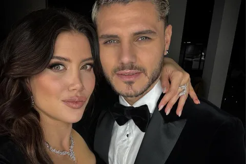 Así luciría un hijo de Wanda Nara y Mauro Icardi, según la Inteligencia Artificial Wanda Nara y Mauro Icardi en Instagram.