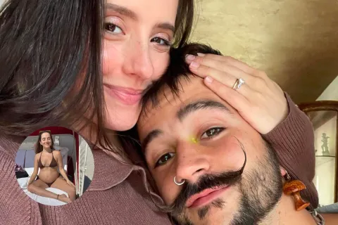 Evaluna Montaner: en traje de baño y de vacaciones, mostró su pancita de 4 meses de embarazo Evaluna Montaner mostró su pancita de 4 meses de embarazo.