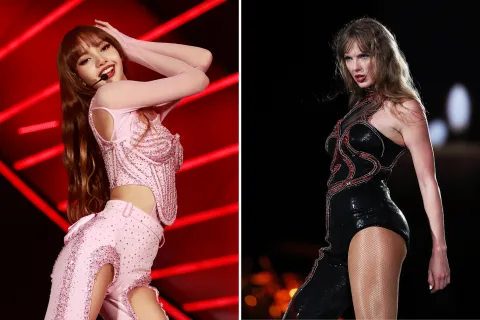 El encuentro viral de Lisa de BLACKPINK y Taylor Swift que revolucionó las redes Lisa de BLACKPINK y Taylor Swift revolucionaron las redes.