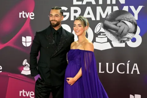 Maluma y Susana Gómez anuncian el nacimiento de su hija, París: mirá las primeras fotos de la bebé Maluma y Susana Gómez en los Latin Grammy 2023.