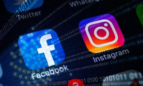 Instagram y Facebook caídos: los usuarios quieren saber qué pasó Logos de Facebook e Instagram.