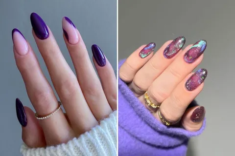 Purple nail art: 12 diseños de uñas violetas, ideales para la temporada otoño-invierno 12 diseños de uñas violetas que son tendencia este otoño-invierno.