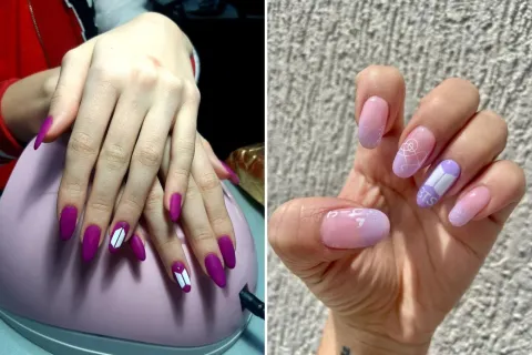 K-pop nail art: 7 diseños de uñas inspirados en BTS e ideales para ARMY 7 diseños para homenajear a BTS con tu nail art.