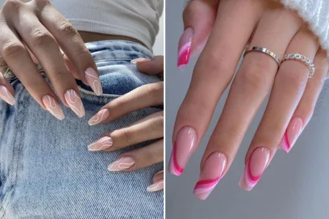 Ballerina nails: 7 diseños de uñas para que te inspires 7 diseños de uñas ballerina para que te inspires.