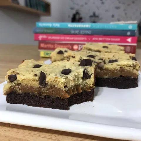 Receta de las "brookies": Valu Ramallo y sus trucos para hacer el dulce tendencia que la rompe La receta de Valu Ramallo de los brookies: una fusión entre brownie y cookie.