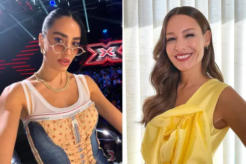 De Lali a Pampita, los looks de las argentinas que la rompen en la tele extranjera Lali en la TV española y Pampita en la uruguaya.