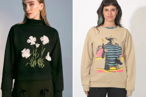 Guía de estilo: 8 buzos originales para sumar a tu guardarropa de invierno 8 diseños muy originales de buzos para sumar a tus looks.