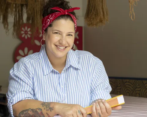Lucía Barbato, la chef que convirtió un garaje de Núñez en un oasis de comida veggie Lucía Barbato, la chef que creó Hola Chola.