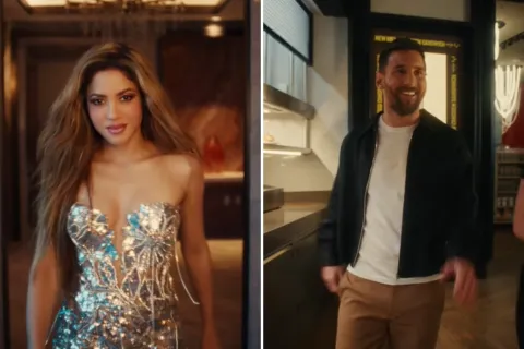 Shakira y Leo Messi protagonizan juntos una deslumbrante publicidad Shakira y Leo Messi deslumbrantes en una nueva publicidad.