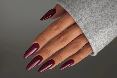 Plum Nail Art: 8 diseños de uñas Malbec que son ideales para el invierno 8 diseños de uñas malbec que son tendencia esta temporada.