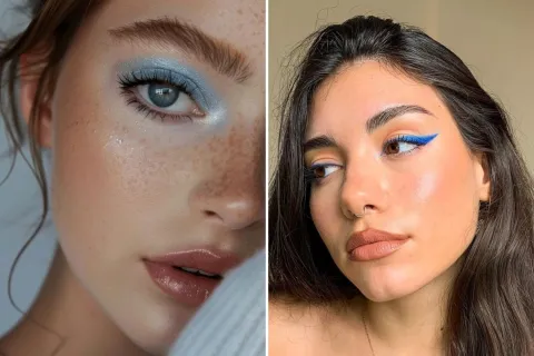 Blue eyeshadow: la tendencia de los 90 que revive con una vuelta de tuerca 5 ideas de maquillaje para que te sumes a la tendencia blue eyesshadow.