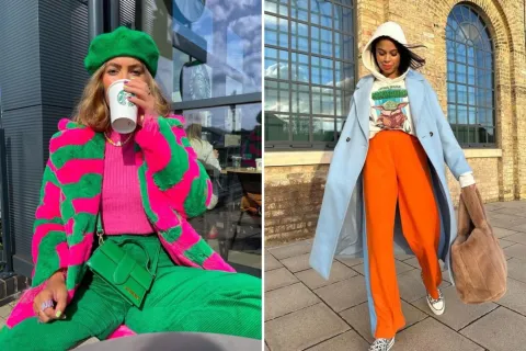 Guía de estilo: qué es el color block y cómo usarlo en el invierno según el street style Qué es el color block y cómo usarlo según el street style.