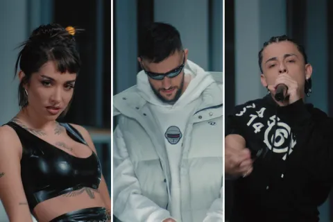 María Becerra y Trueno, juntos en el CROSSOVER #5 de Big One: se estrenó la nueva canción Cuando te vi María Becerra y Trueno en Cuando te vi, el CROSSOVER #5 de Big One.