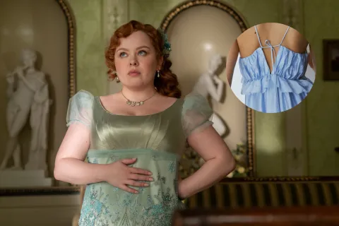 H&M tiene el vestido inspirado en Bridgerton que se convirtió en viral y ya es tendencia El vestido de H&M inspirado en la serie Bridgerton