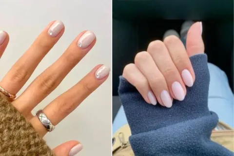 Guía de nail art: los mejores diseños de milky nail art para sumarte a esta tendencia Milky Nails: para las amantes de las uñas más naturales.