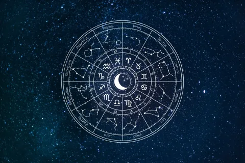 Horóscopo semanal: predicciones de todos los signos para la semana del 22 al 28 de julio La rueda zodiacal, con los símbolos de los 12 signos astrales.