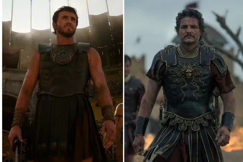 Primeras imágenes oficiales de Paul Mescal y Pedro Pascal en Gladiador 2 Primera imagen de Paul Mescal y Pedro Pascal en la secuela Gladiador 2.