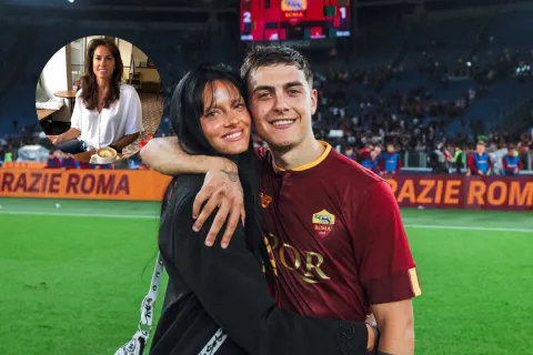Ángel de Brito contó la verdad detrás de la ausencia de Gabriela Sabatini en la boda de Oriana y Paulo Dybala Montaje de Gabriela Sabatini, Oriana Sabatini y Paulo Dybala.