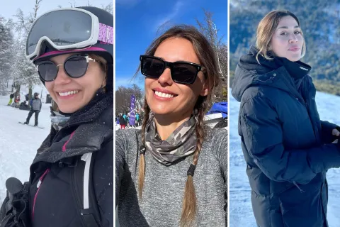 De Pampita a Marcela Kloosterboer: estos son los looks más cancheros de las famosas en la nieve Los mejores looks de las famosas en la nieve.