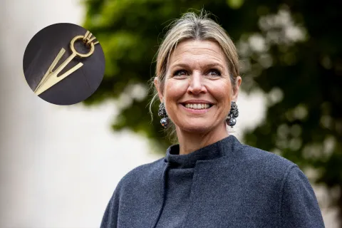 Máxima Zorreguieta deslumbró en París con un exclusivo collar que incluyó un guiño a Argentina El collar de Máxima Zorreguieta con guiño a Argentina.