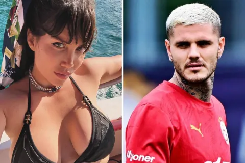 Mauro Icardi compartió una foto de Wanda Nara haciendo topless y causó polémica Wanda Nara y Mauro Icardi