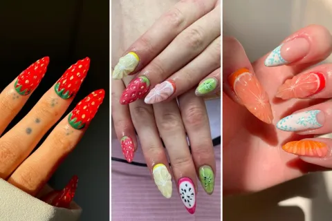 Fruit candy nail art: los mejores diseños de uñas 3D para sumarte a esta tendencia que es viral diseños de uñas frutales 3D