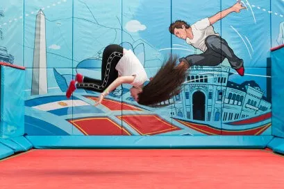 10 jump park o parques de camas elásticas para saltar en Buenos Aires Camas elásticas para saltar.
