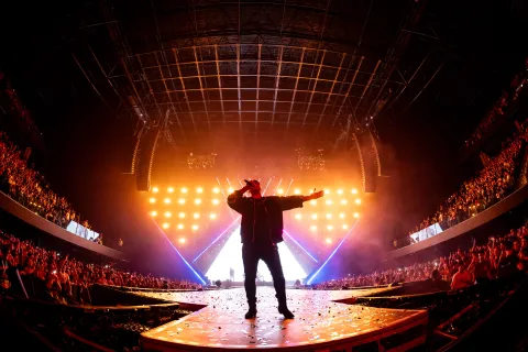 Tan Biónica sumó dos shows en el Movistar Arena tras agotar cuatro fechas Foto de Chano en el Movistar Arena.