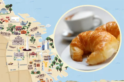Índice café con 2 medialunas: ¿cuánto vale este combo en distintos barrios de Buenos Aires? ¿Cuánto vale tomar un café con dos medialunas en la ciudad porteña?