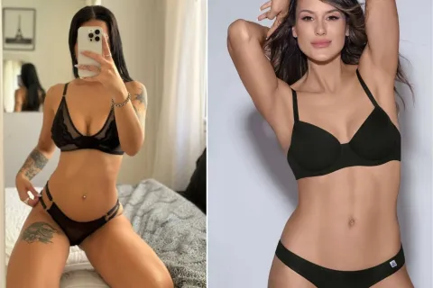 Dónde comprar lencería en Avellaneda: 5 marcas de Flores para conseguir calidad y buenos precios Dos modelos mujeres usando lencería.