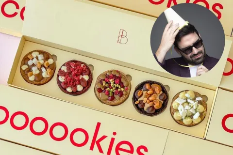 Así son las cajas de 5 cookies que vende Damián Betular y son furor en redes: cuestan casi 50 mil pesos Cookies de Damián Betular.