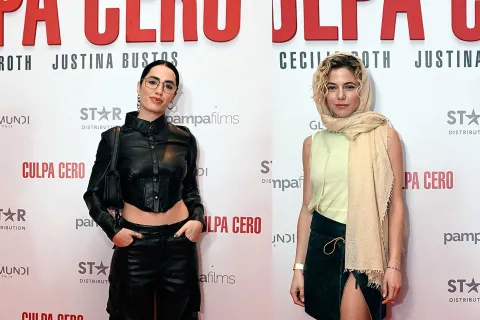 Los looks de Lali Espósito, Justina Bustos y Mica Riera en la avant de la nueva película de Valeria Bertuccelli Lali Espósito y Justina Bustos presentes en la red carpet