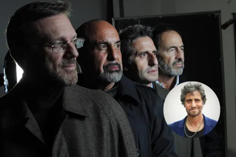 Qué pasó con la película de Los simuladores: Diego Peretti habló de la nueva postergación Foto del elenco de Los simuladores.