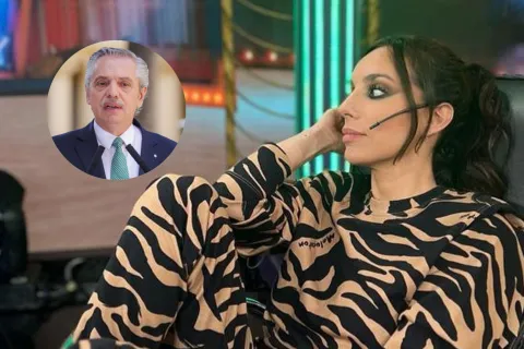 Habló Tamara Pettinato tras su video con Alberto Fernández: “Nunca le saqué beneficio a mi vínculo con el ex presidente” Fotos de Tamara Pettinato y Alberto Fernández.